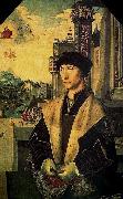 Jan Mostaert Portret van ridder Abel van Coulster oil on canvas
